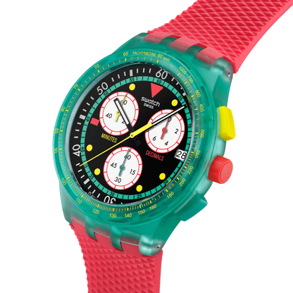 Swatch NEON EMERALD CHRONO