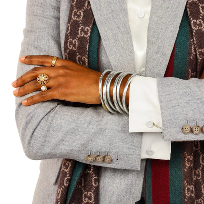 Silver All Weather Bangles®