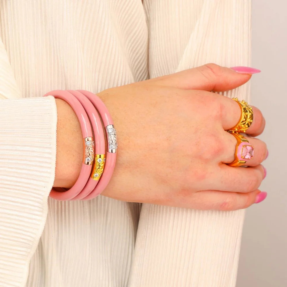 Three Kings All Weather Bangles®  - Blush